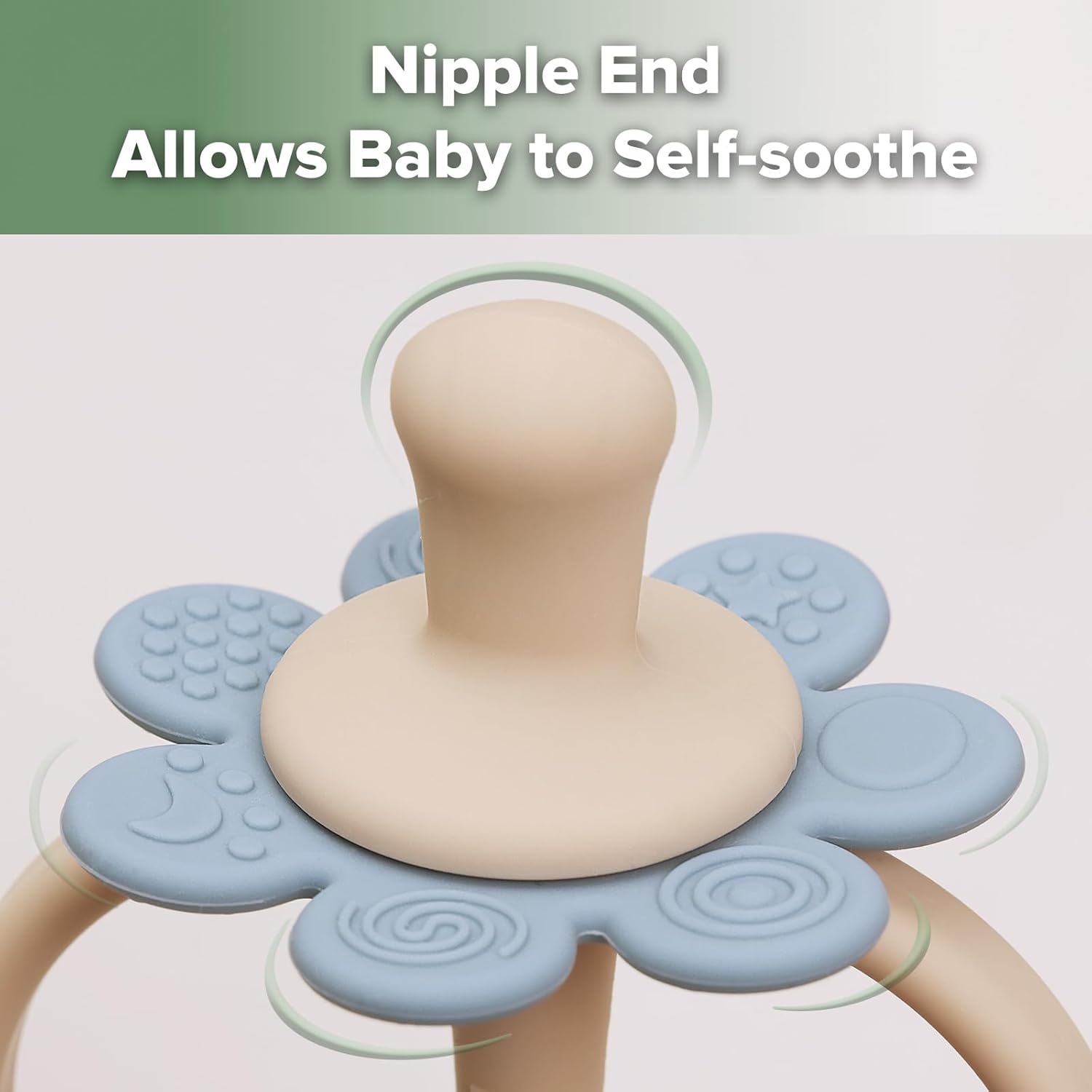 Thumbnail 3 de haakaa Silicone Baby Teether Toy 360° baby toothbrush head