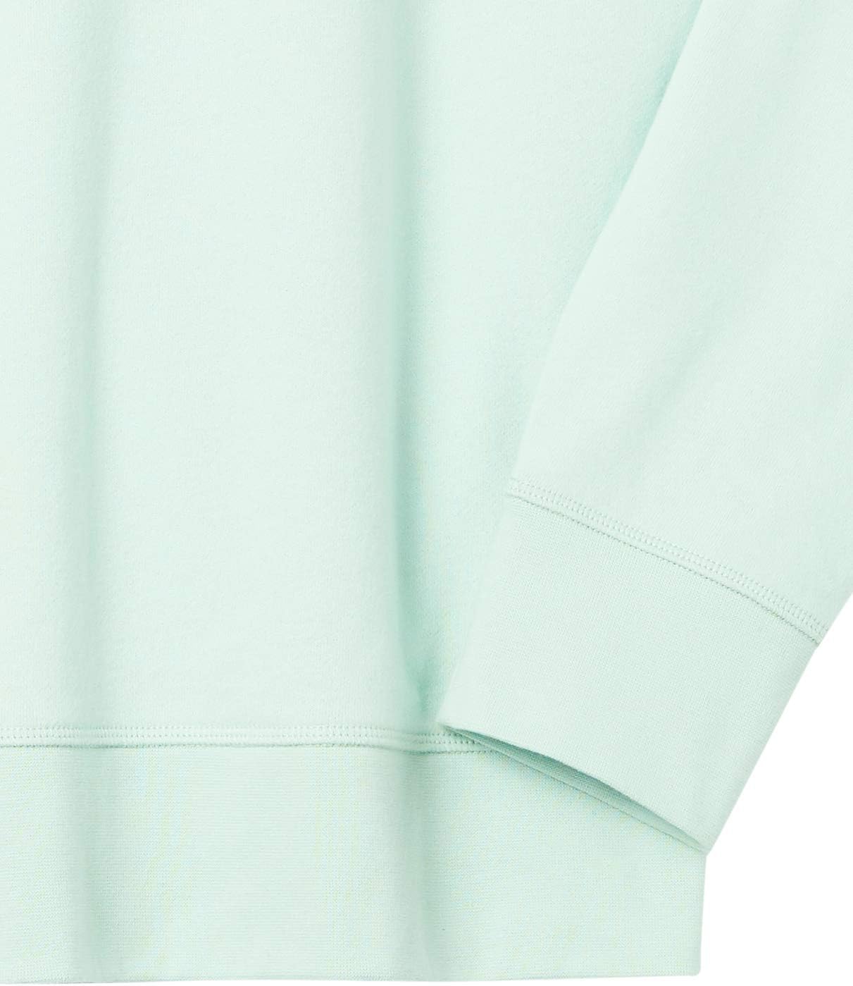 Detalle de Amazon Essentials Herren Leichtes Langarm-Sweatshirt aus Frottee, Rundhalsausschnitt