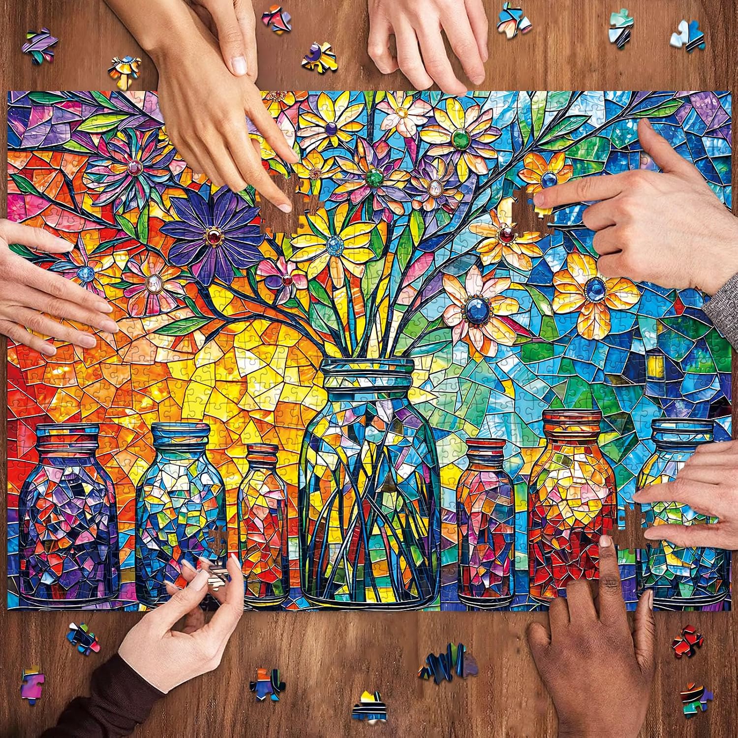 Thumbnail 2 de HUADADA 1000 Piece Jigsaw Puzzle