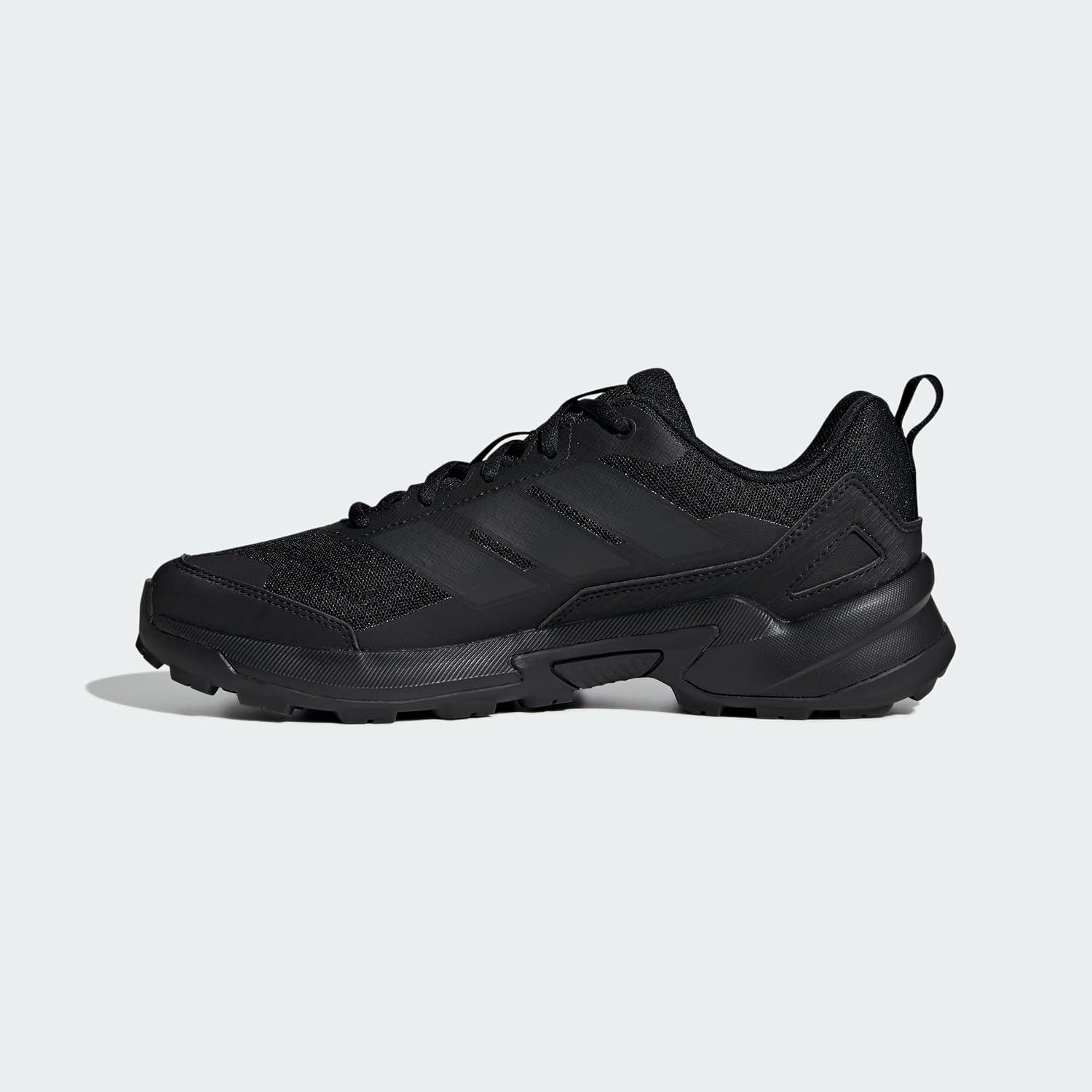 Detalle de adidas Terrex Eastrail 3 Herren-Schuh: reguläre Passform mit Textil/Synthetik und EVA-Zwischensohle