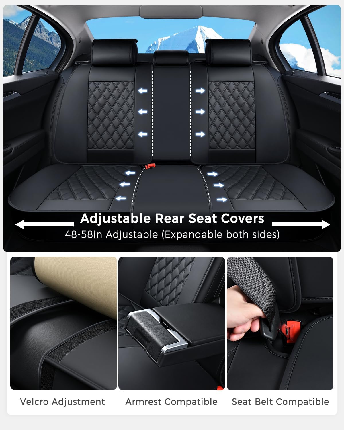 Detalle de Huidasource Car Seat Covers Full Set