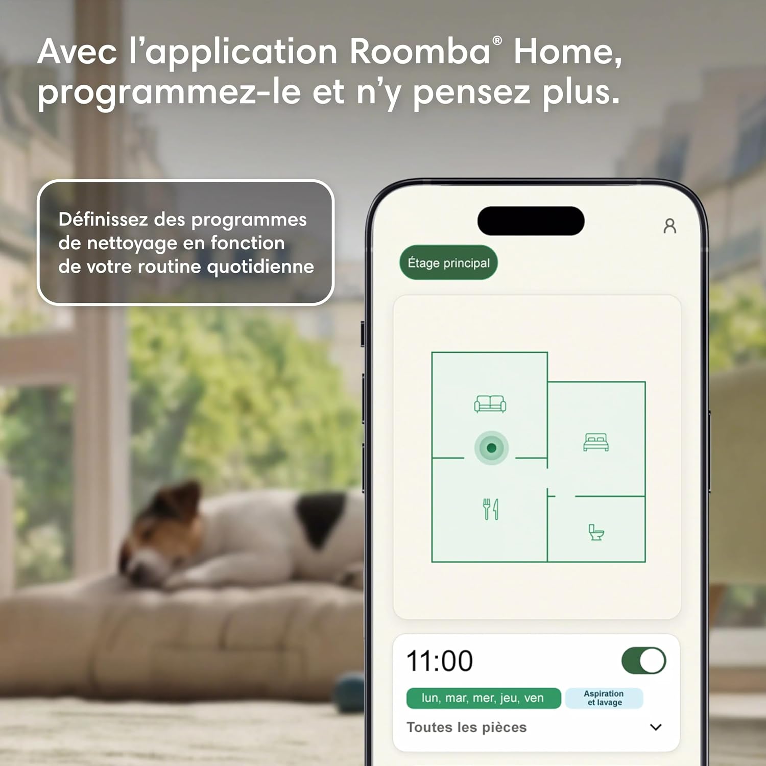 Thumbnail 6 de iRobot Roomba Plus 415 Combo Robot + AutoWash – Nettoyage et lavage des sols en un seul passage