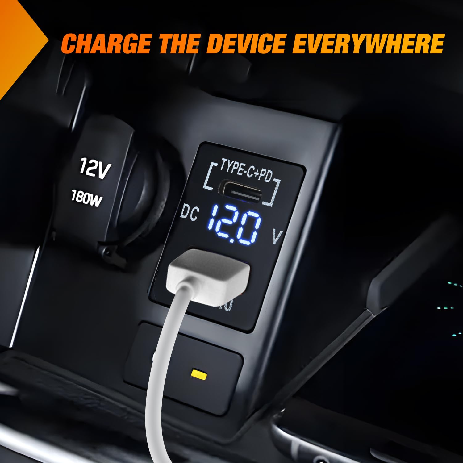 Thumbnail 4 de Nilight Rocker Switch USB Outlet Socket 12V 🔌