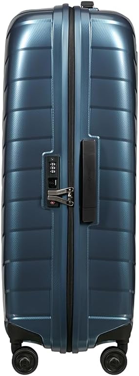 Detalle de Samsonite Attrix Spinner L 75 cm – Valigia Blu (97 L) in Roxkin, robusta e pratica