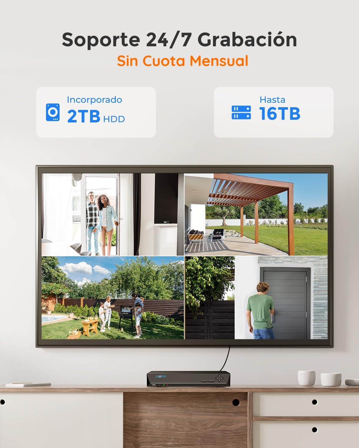 Thumbnail 5 de Reolink RLK8-410B4-5MP kit 8CH 5MP