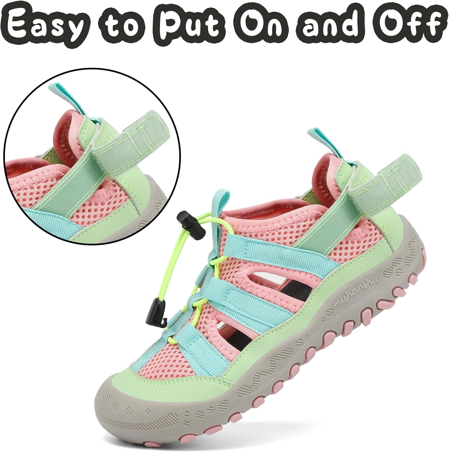 Thumbnail 3 de Mishansha Geschlossene Sandalen für Mädchen – Sommer, bequem und zuverlässig