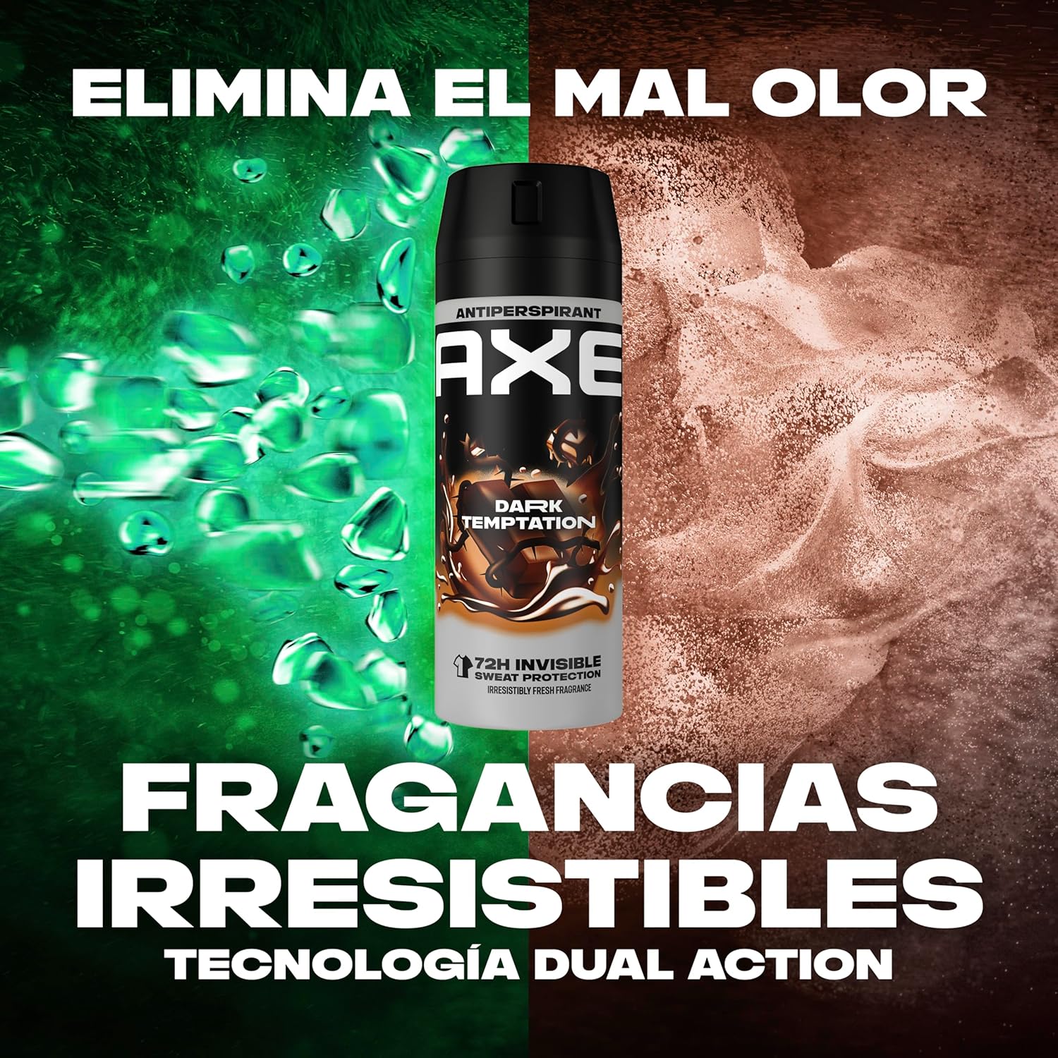 Thumbnail 4 de Axe Dark Temptation Desodorante Hombre Aerosol 6x150ml 🚀