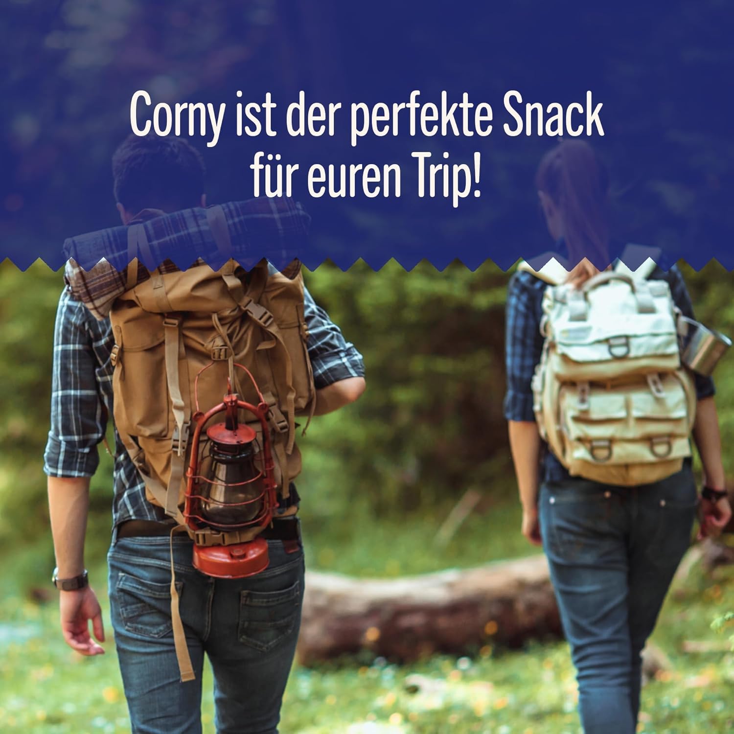 Thumbnail 4 de Corny Haferkraft Crunch Haferriegel mit Hafer & Honig (27 x 40 g) – knuspriger Müsliriegel für unterwegs