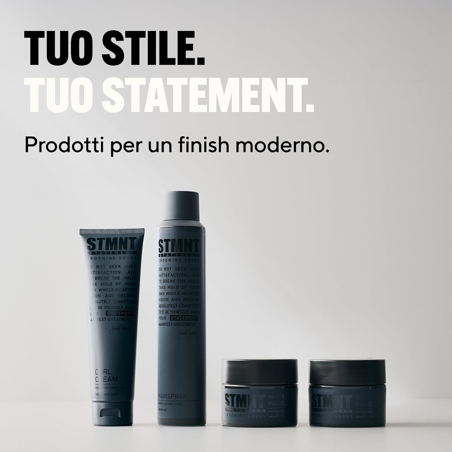 Thumbnail 6 de STMNT STATEMENT GROOMING GOODS Matte Paste – Cera per capelli uomo, effetto ultra matt e fissaggio forte (100 ml)