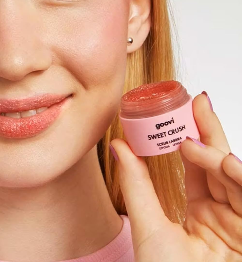 Detalle 2 de Goovi Sweet Crush Scrub Labbra doppia esfoliazione