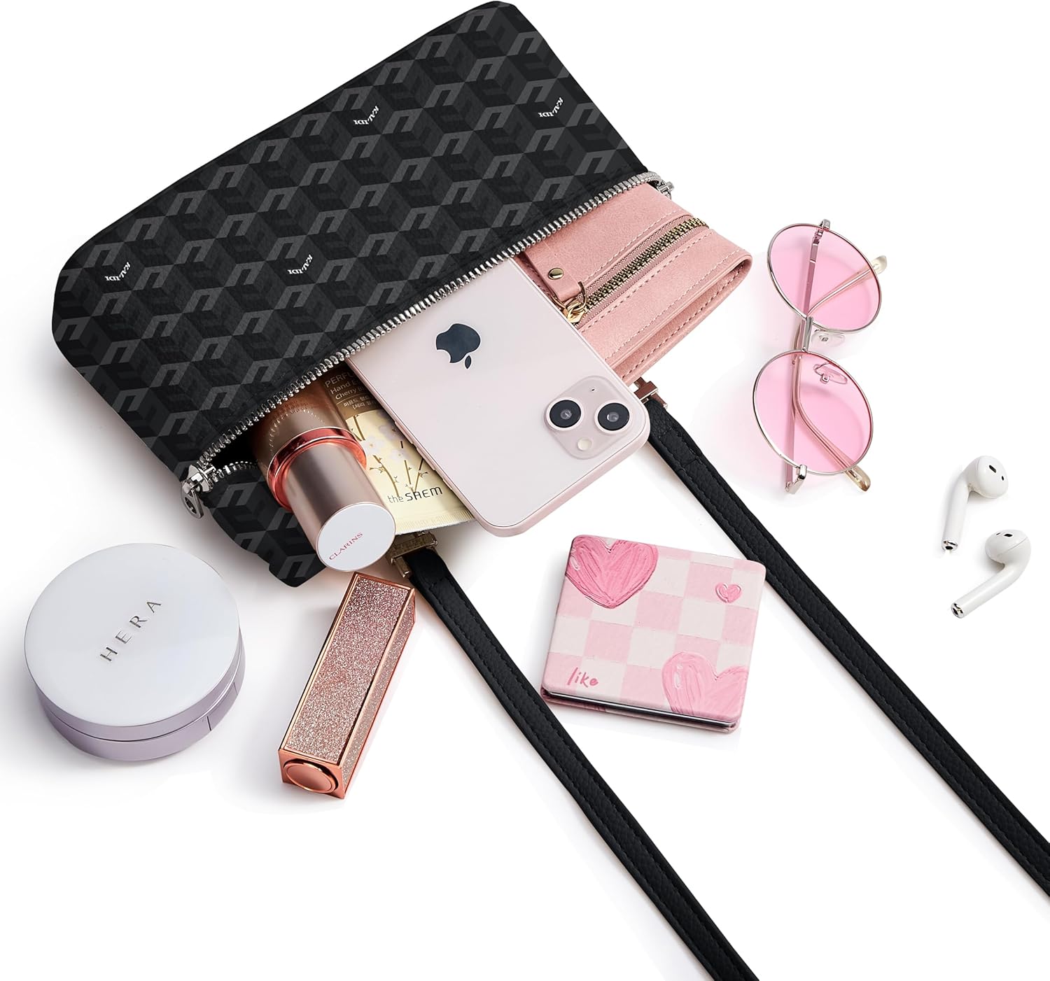 Detalle de KALIDI FANCY FOREST Small Cross Body Bag: A Practical, Understated Choice for Everyday Use
