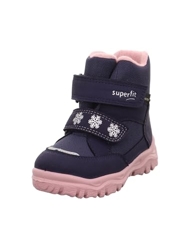 Detalle de Superfit Mädchen Husky1 Gore-Tex Stiefel – Blau/Rosa (Gr. 24 EU)