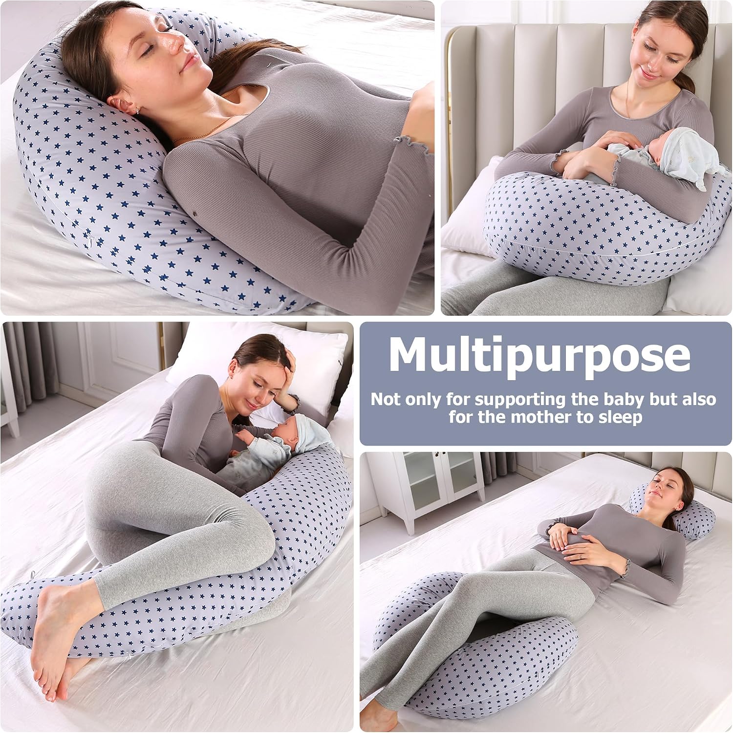 Thumbnail 2 de Chilling Home 2-in-1 Pregnancy Pillow XXL