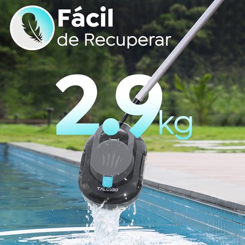 Detalle 2 de TALOSBO S1PRO (2026 Upgrade) Robot Piscina: limpieza sin cables, 120 minutos y 100 m²