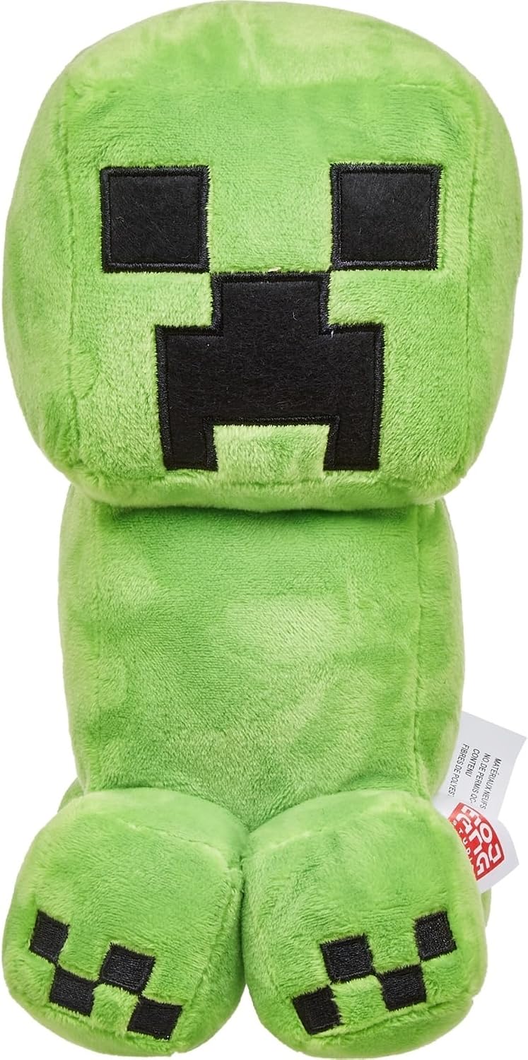 Detalle de Minecraft plush toy Creeper, 8 inch