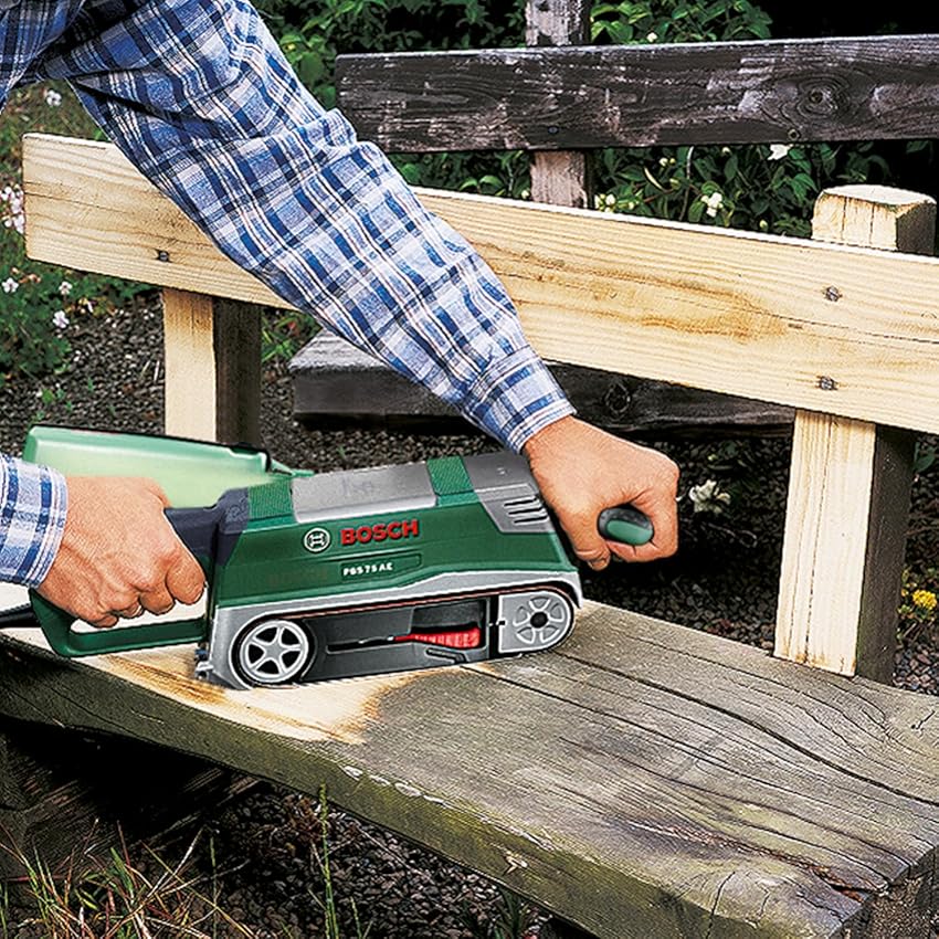 Thumbnail 2 de Bosch Set Lijadora de Banda 750W con Maletín 🛠