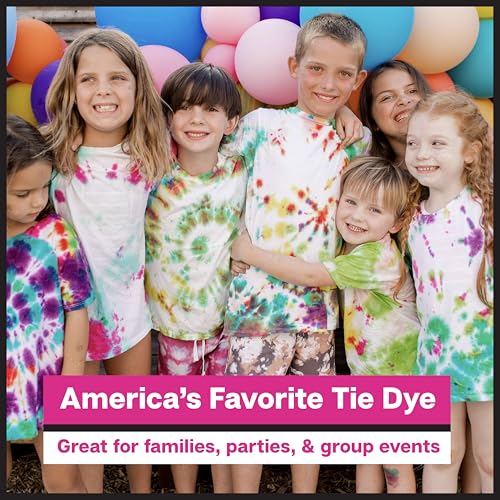 Detalle de Tulip One-Step Tie Dye Kit, Large Group Activity – 18 Bottles, 14 Colors, 36 Projects