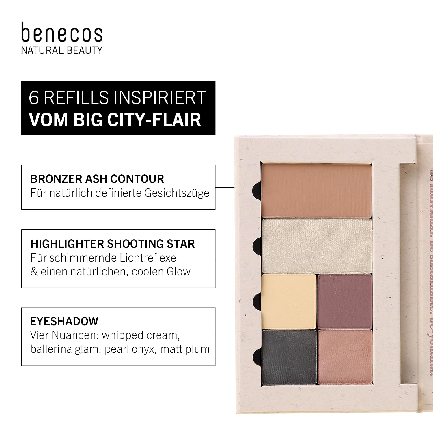 Detalle de Benecos Beauty ID Refill Palette New York 🎨