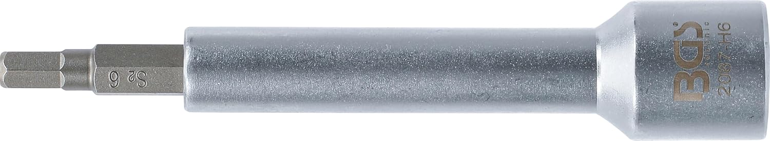 Thumbnail 1 de BGS 2087-H6 Bit-Einsatz für Innen-Sechskant, 12,5 mm (1/2") Antrieb mit 6 mm Innensechskant
