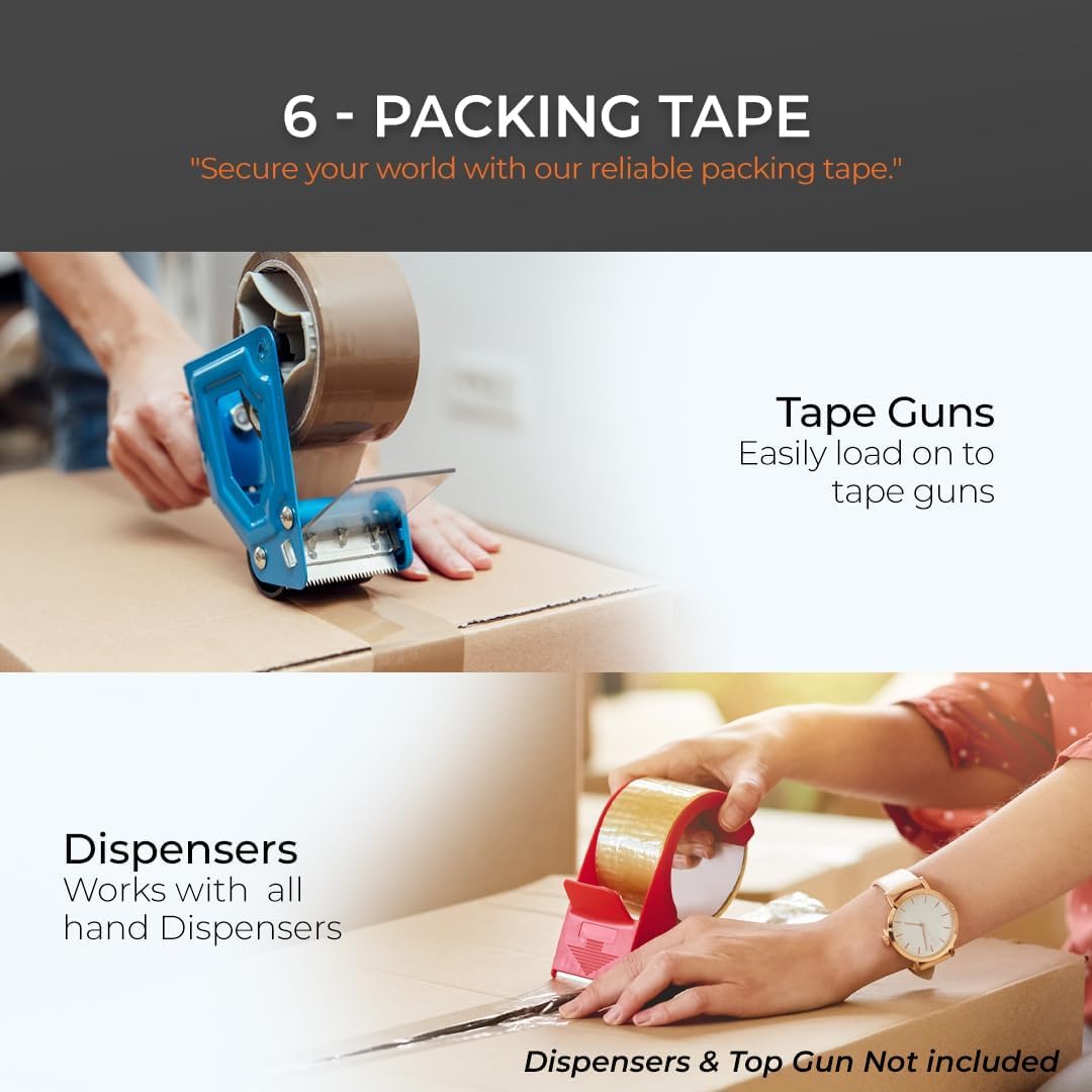 Thumbnail 5 de Stick Well Heavy Duty Parcel Tape 48mm 66m 📦