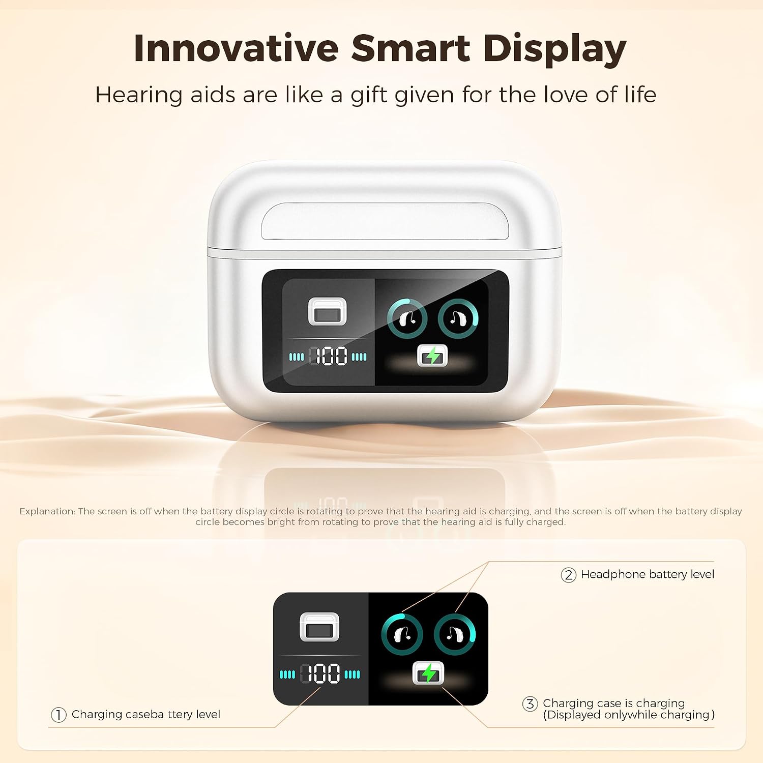 Detalle 2 de Hearing Aids with Bluetooth App Control
