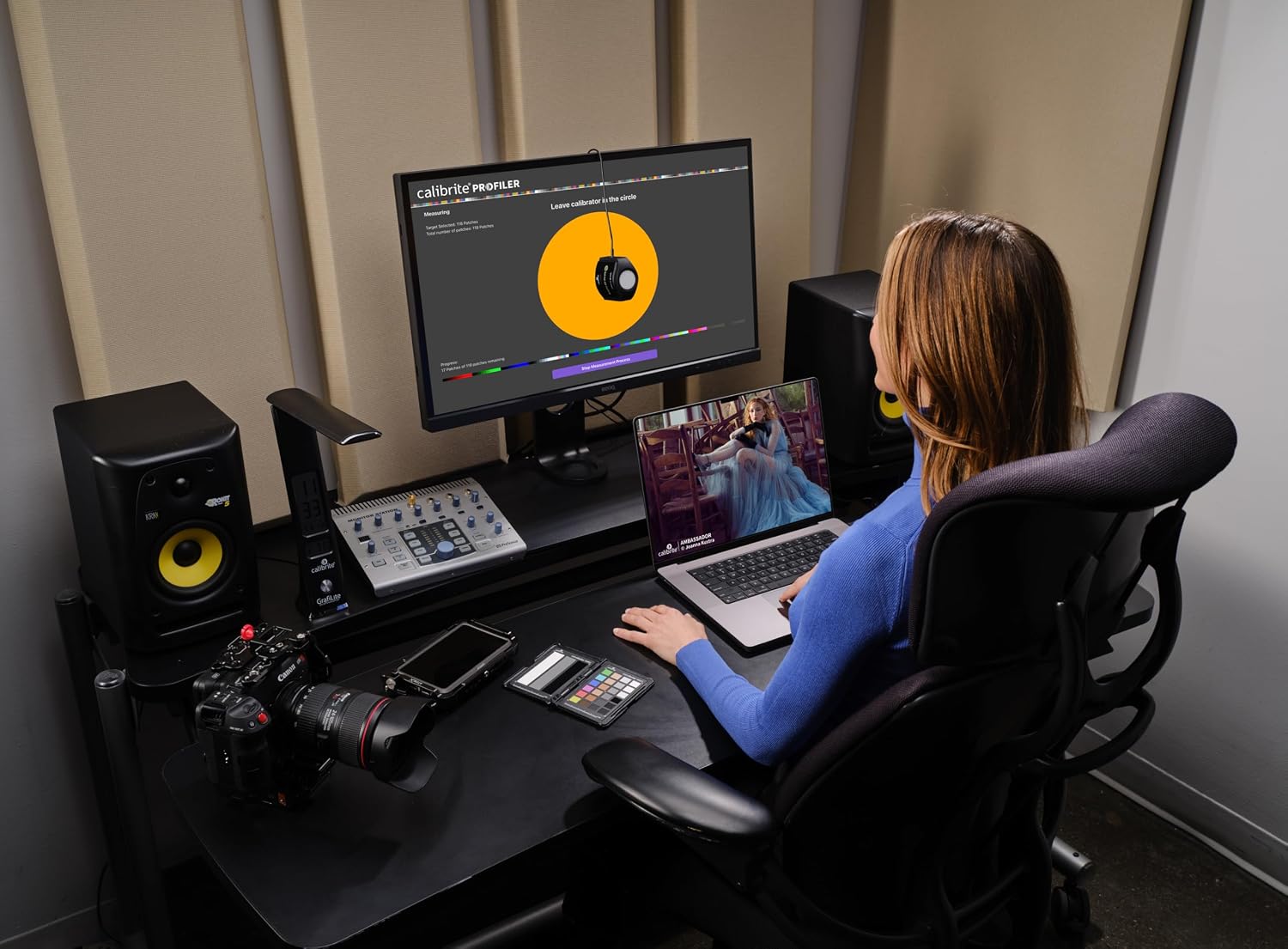 Detalle de Calibrite Display Plus HL – kolorymetr do ekranów OLED, mini-LED i XDR