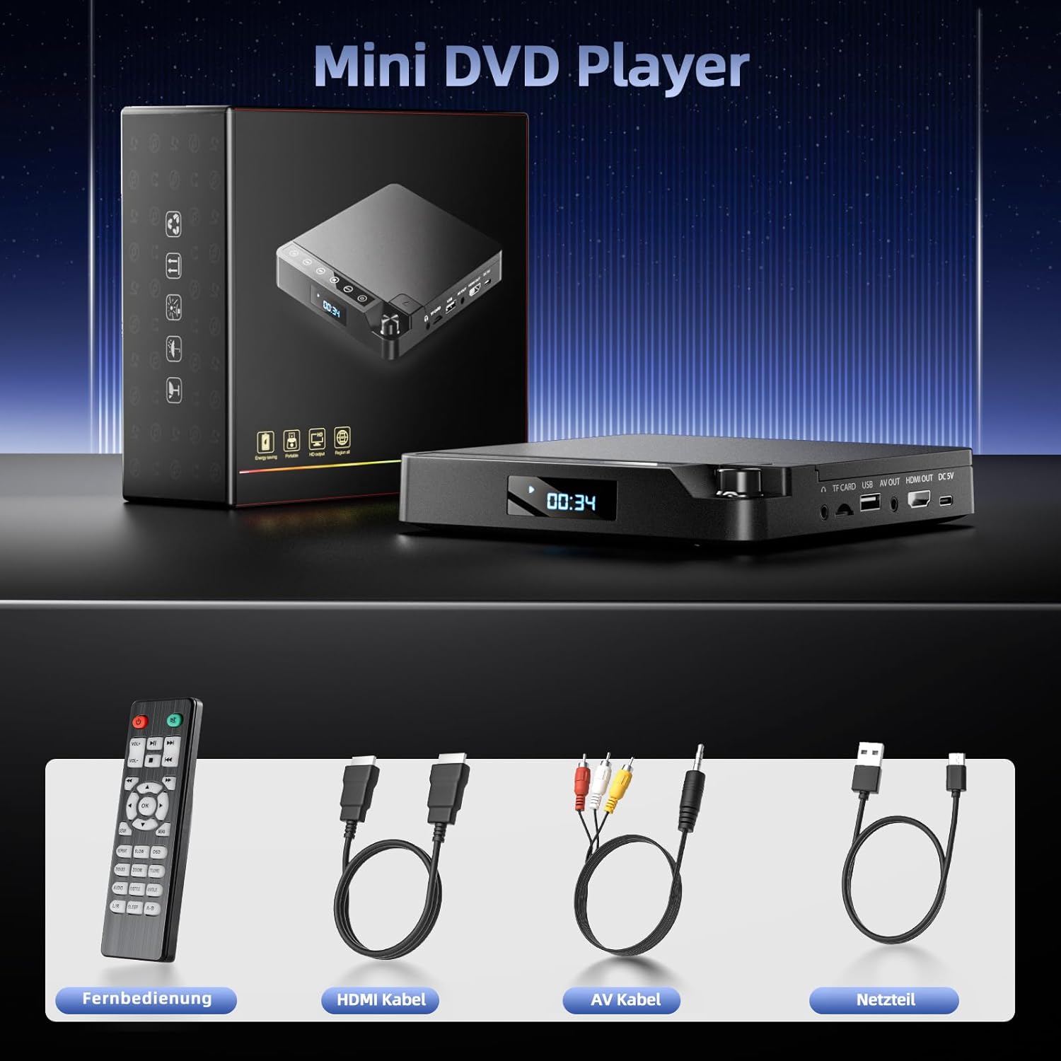 Thumbnail 6 de Desobry DVD Player 1080p 📺