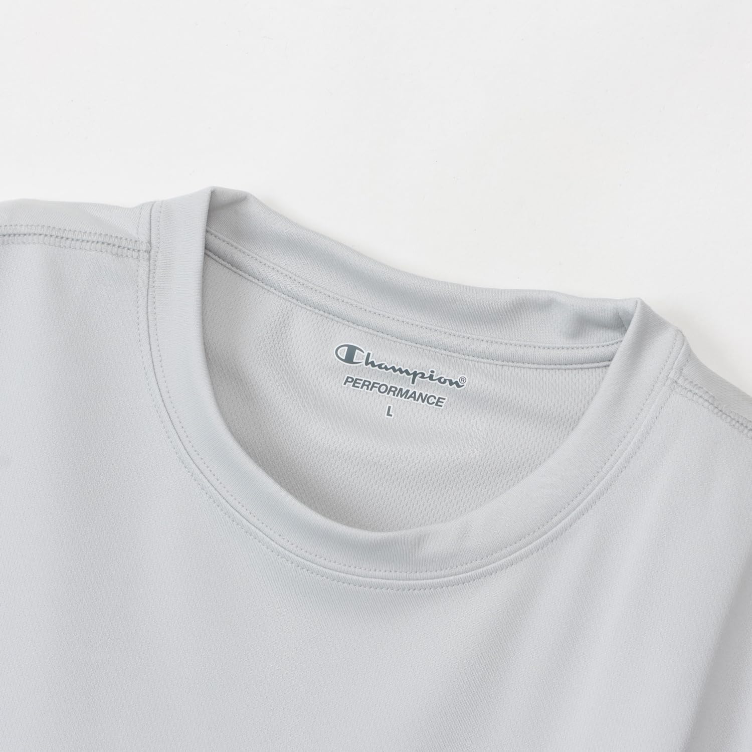 Detalle de チャンピオン C8-TS310 メンズ半袖ドライTシャツ 吸水速乾・UVカット・ワンポイントロゴ