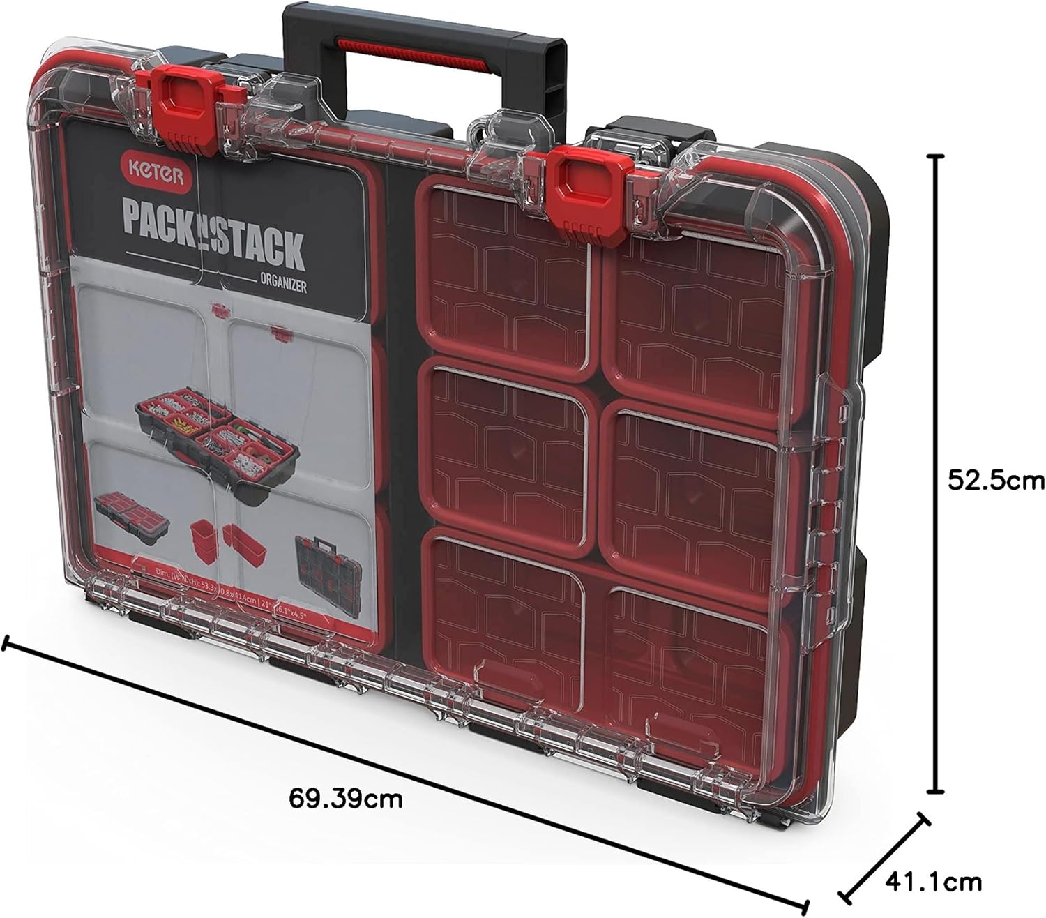 Thumbnail 6 de Keter Stack n' Roll Tool Storage Cart