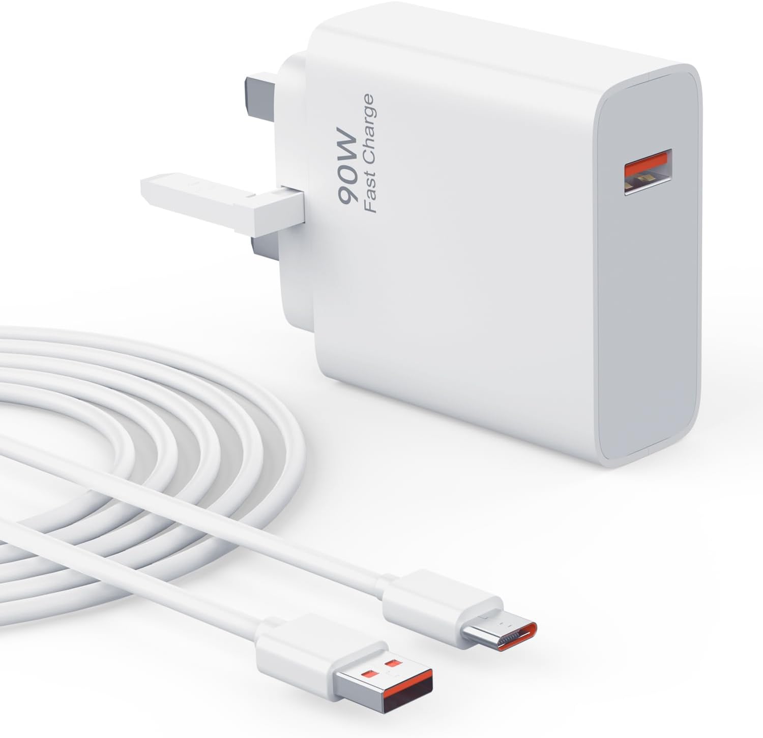 Detalle de VUOHOEG 90W USB Charger for Xiaomi