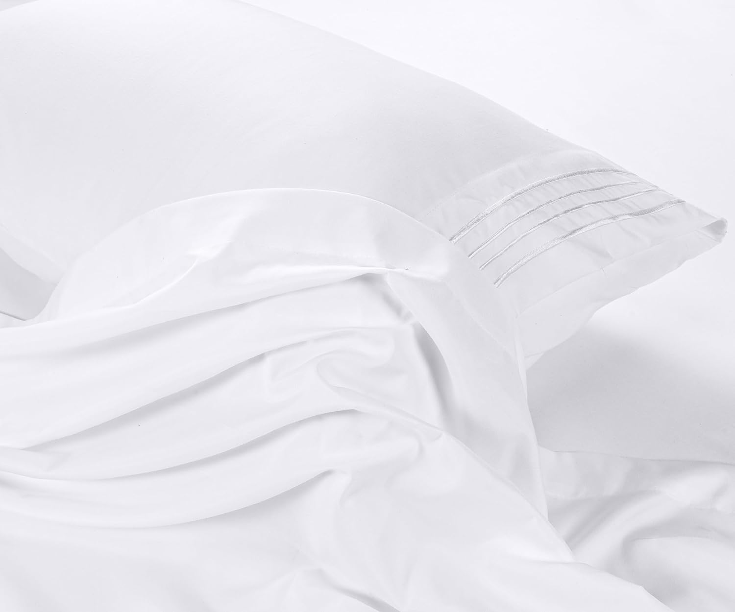 Detalle de Utopia Bedding Juego de Sábanas 90x190 Microfibra