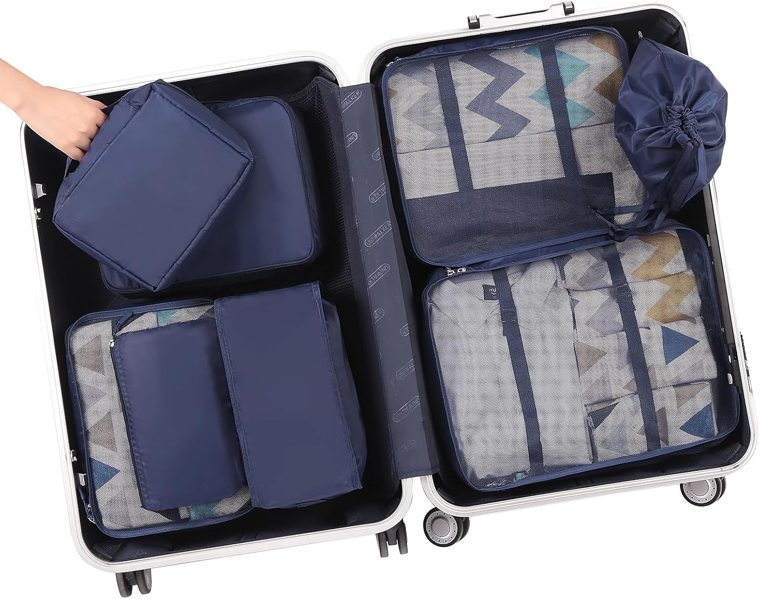 Thumbnail 6 de BAGAIL 8-teiliger Packwürfel-Set mit Kleidertaschen & Kofferorganizer (Packing Cubes)