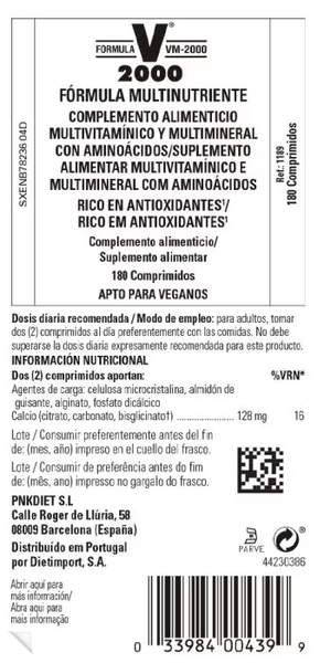 Thumbnail 1 de Solgar Fórmula VM-2000 180 cápsulas 💊