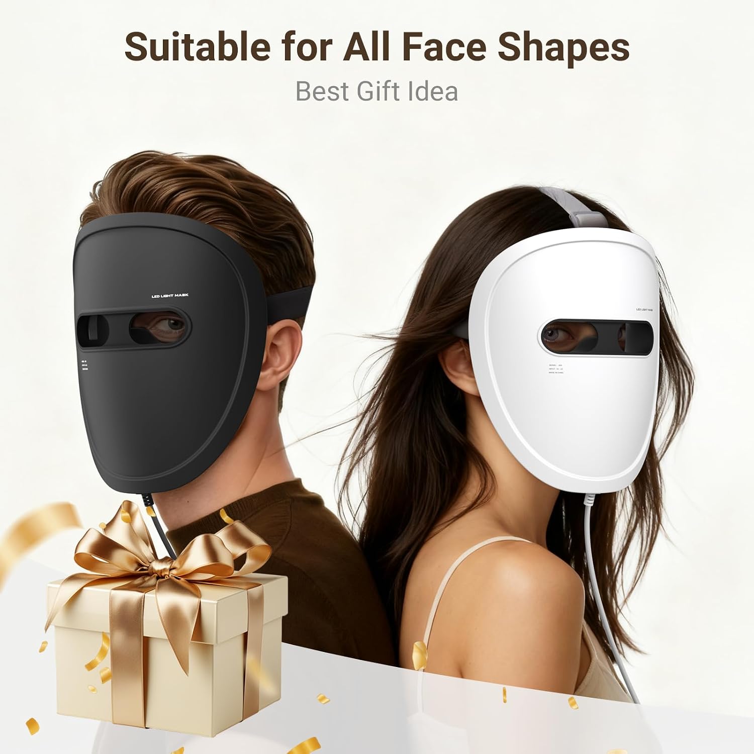 Detalle de Gleelar LED face mask with 850nm infrared