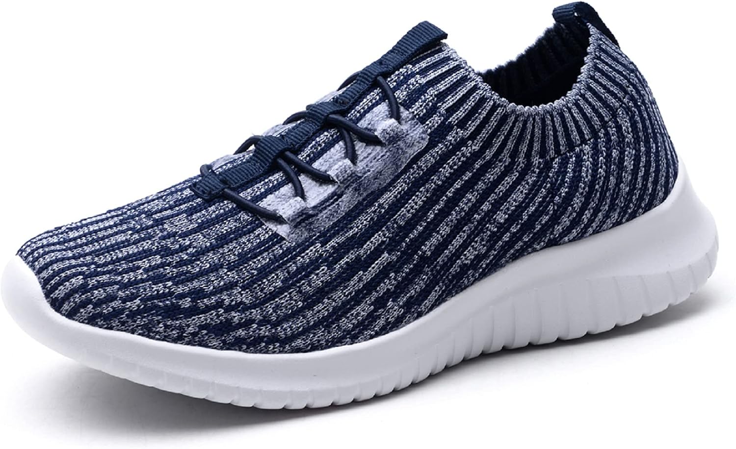 Detalle de konhill Damen Sneakers Slip-On Walkingschuhe – Leichte, bequeme Freizeitschuhe