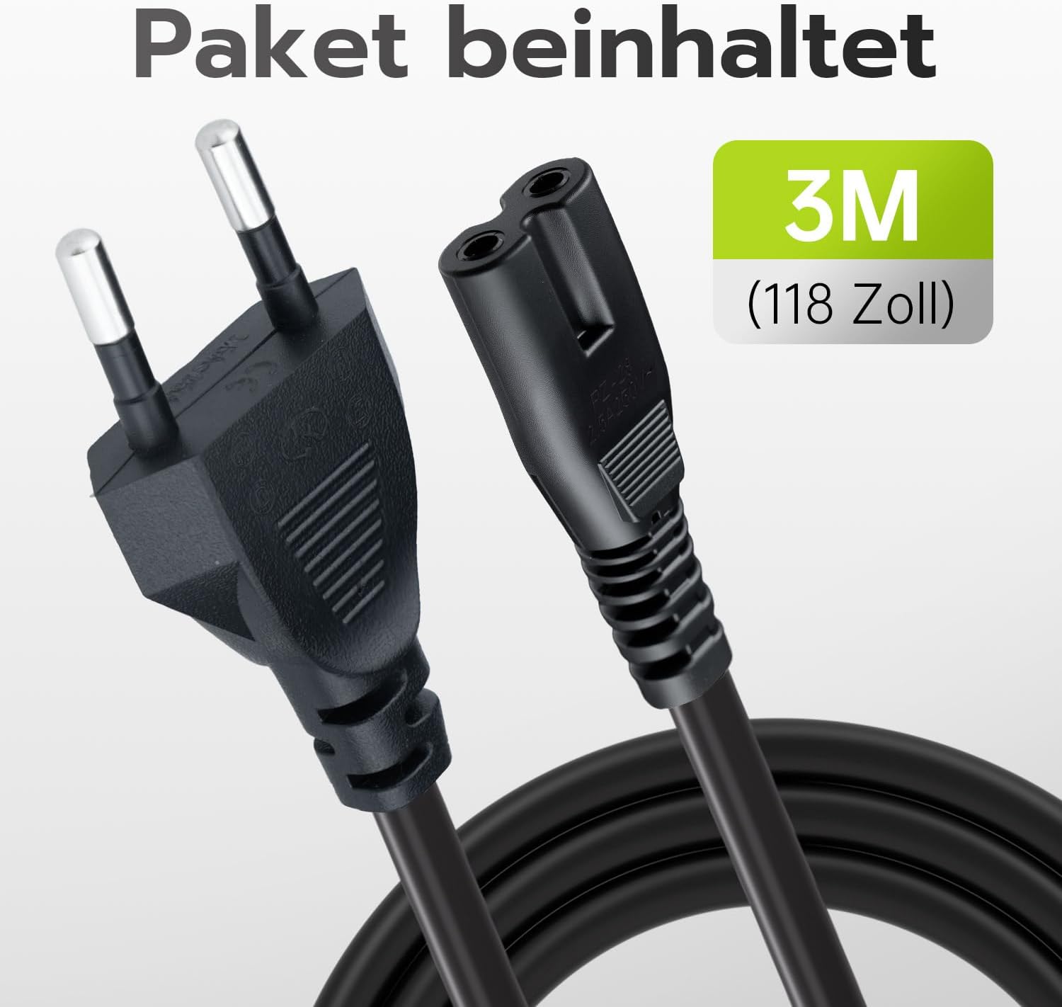 Thumbnail 6 de Tolesum Euro Netzkabel 3 m für Konsole