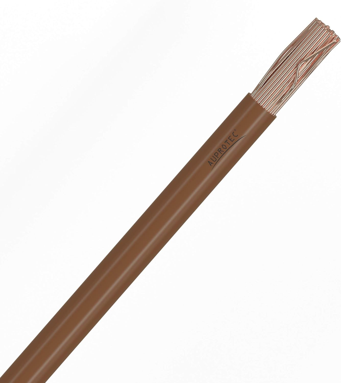 Detalle 2 de AUPROTEC câble unipolaire 4,0 mm² FLRY-B en anneau, 10 m marron