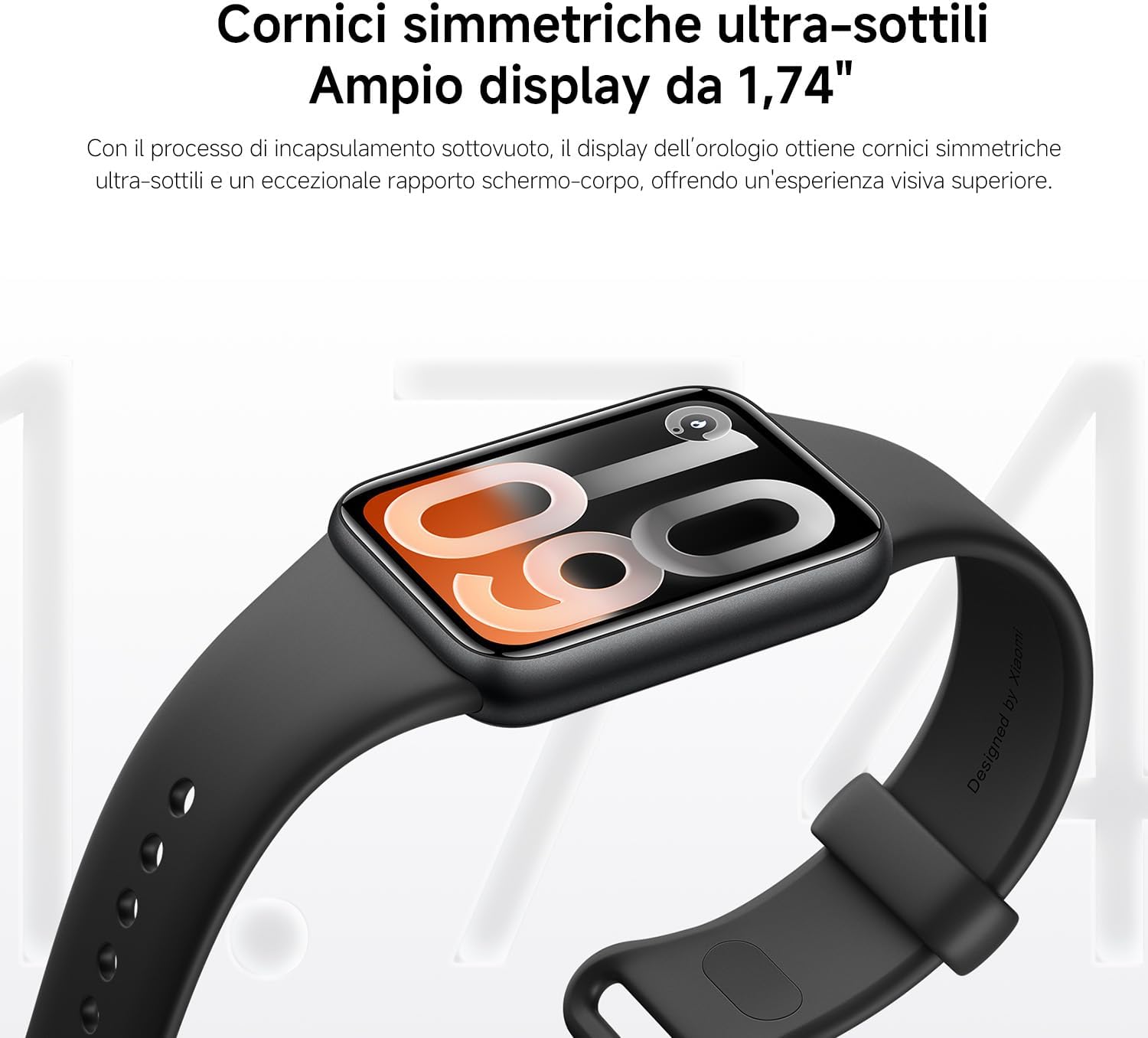 Detalle de XIAOMI Smart Band 10 Pro NFC: Fitness Tracker con display AMOLED 1,74" e GNSS - autonomia fino a 21 giorni