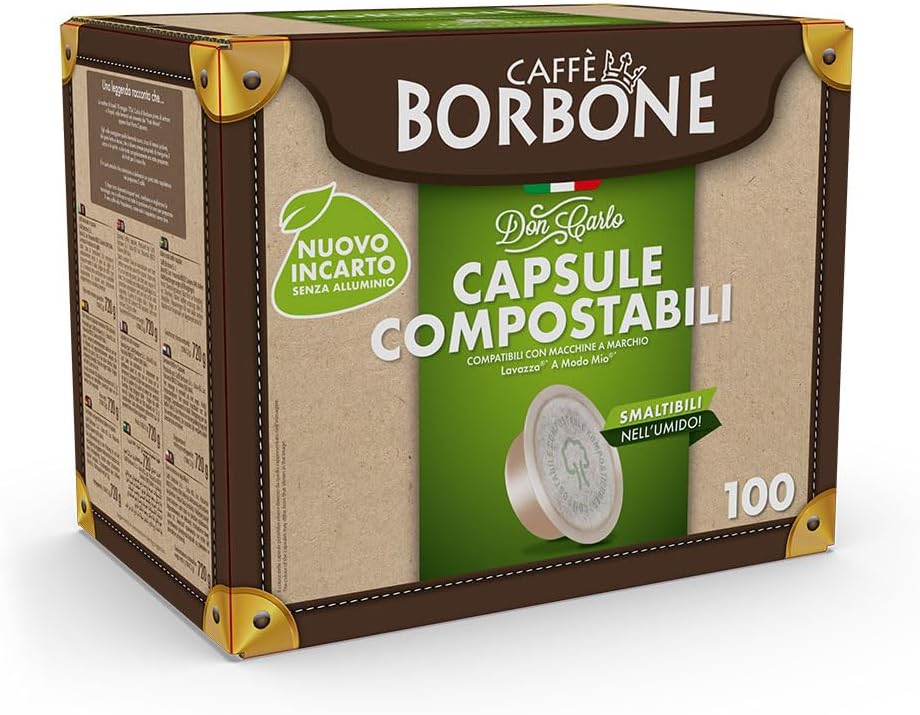 Thumbnail 3 de Caffè Borbone Don Carlo ☕️ Cápsulas Compostables, 100 U.