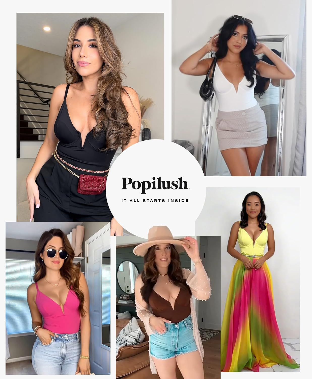 Detalle de Popilush Corset Shapewear Bodysuit