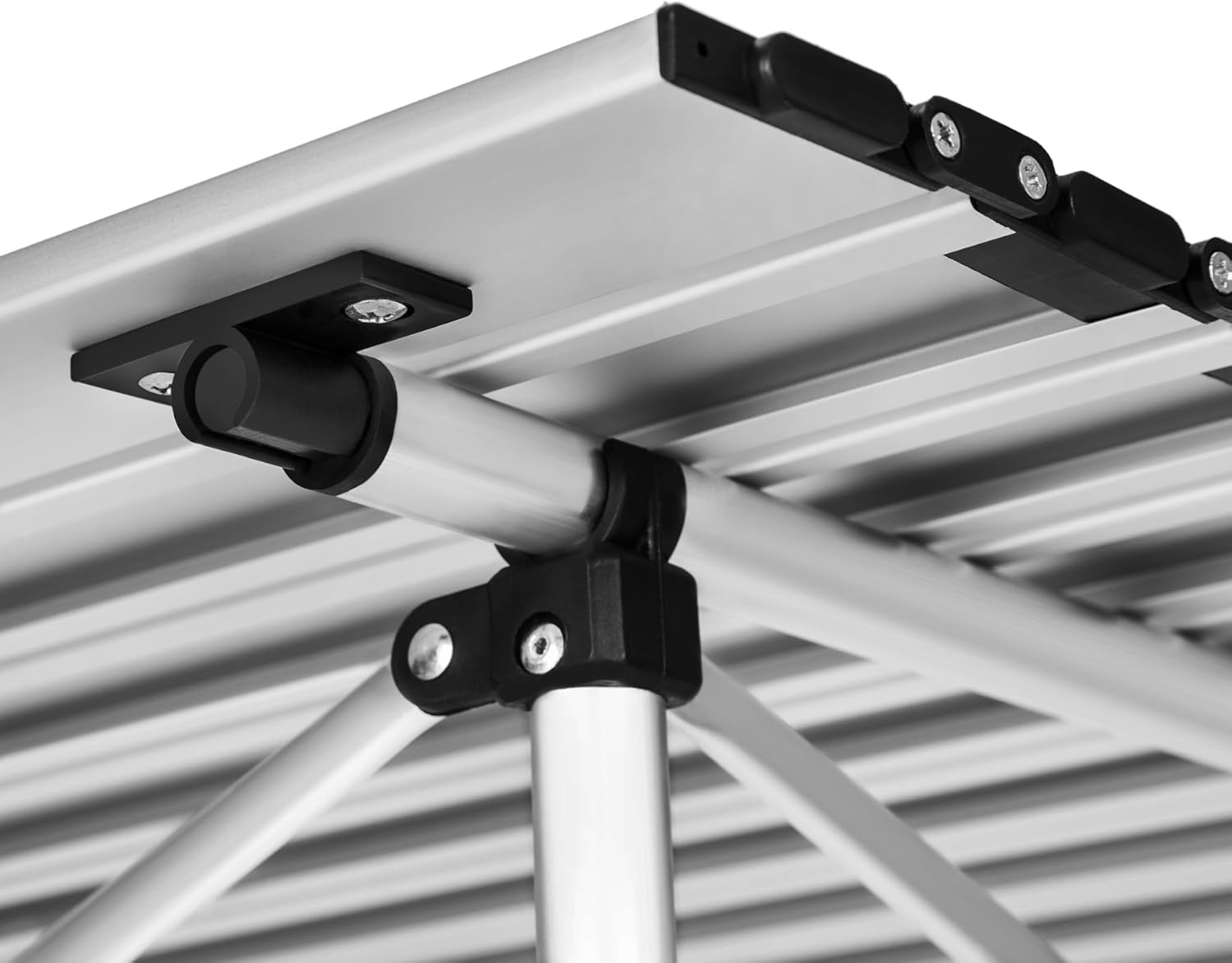 Thumbnail 5 de tectake Mesa Plegable Aluminio 70x70x70 cm