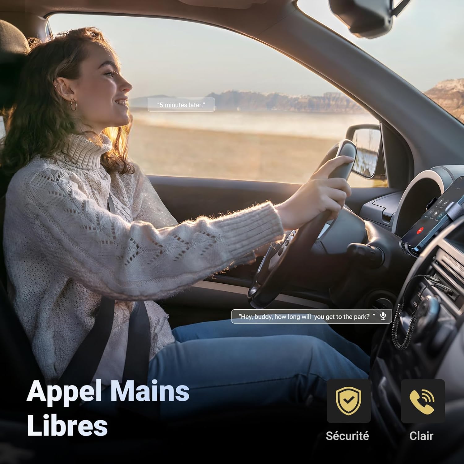 Thumbnail 3 de UGREEN Adaptateur Jack Bluetooth 6.0 pour Voiture 10m