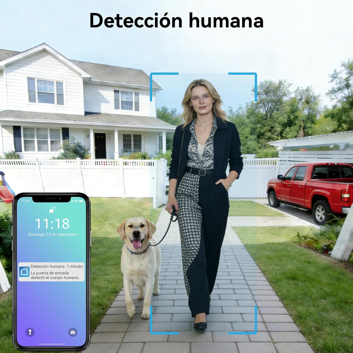Thumbnail 4 de Honmidatek Kit videoportero 7" con cámara 1080P