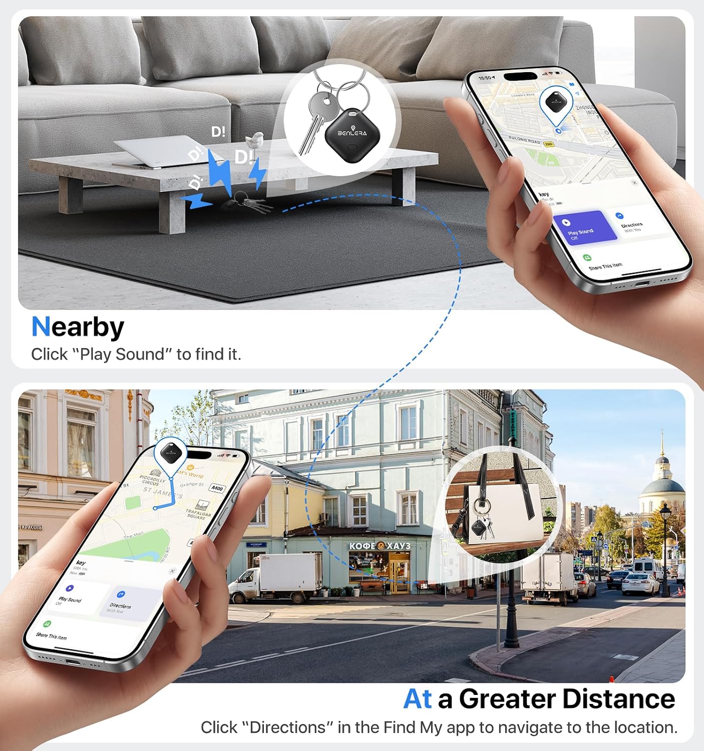 Detalle de Item Finder Smart Tracker Tag with sound