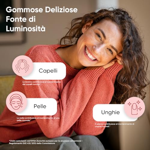 Thumbnail 2 de Biotina Capelli, Pelle e Unghie WeightWorld – 120 Caramelle Gommose, 450 μg al Giorno