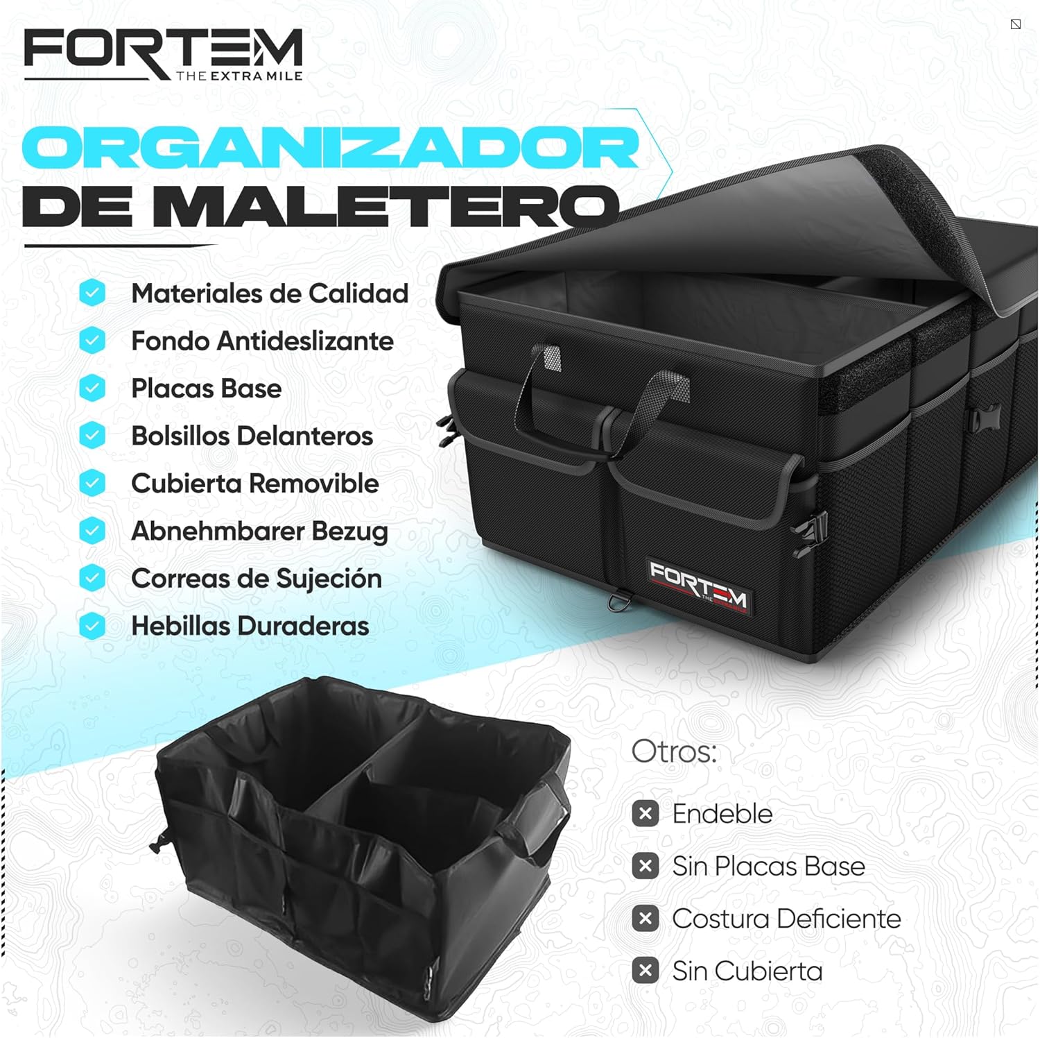 Thumbnail 6 de Fortem Organizador Maletero 65L