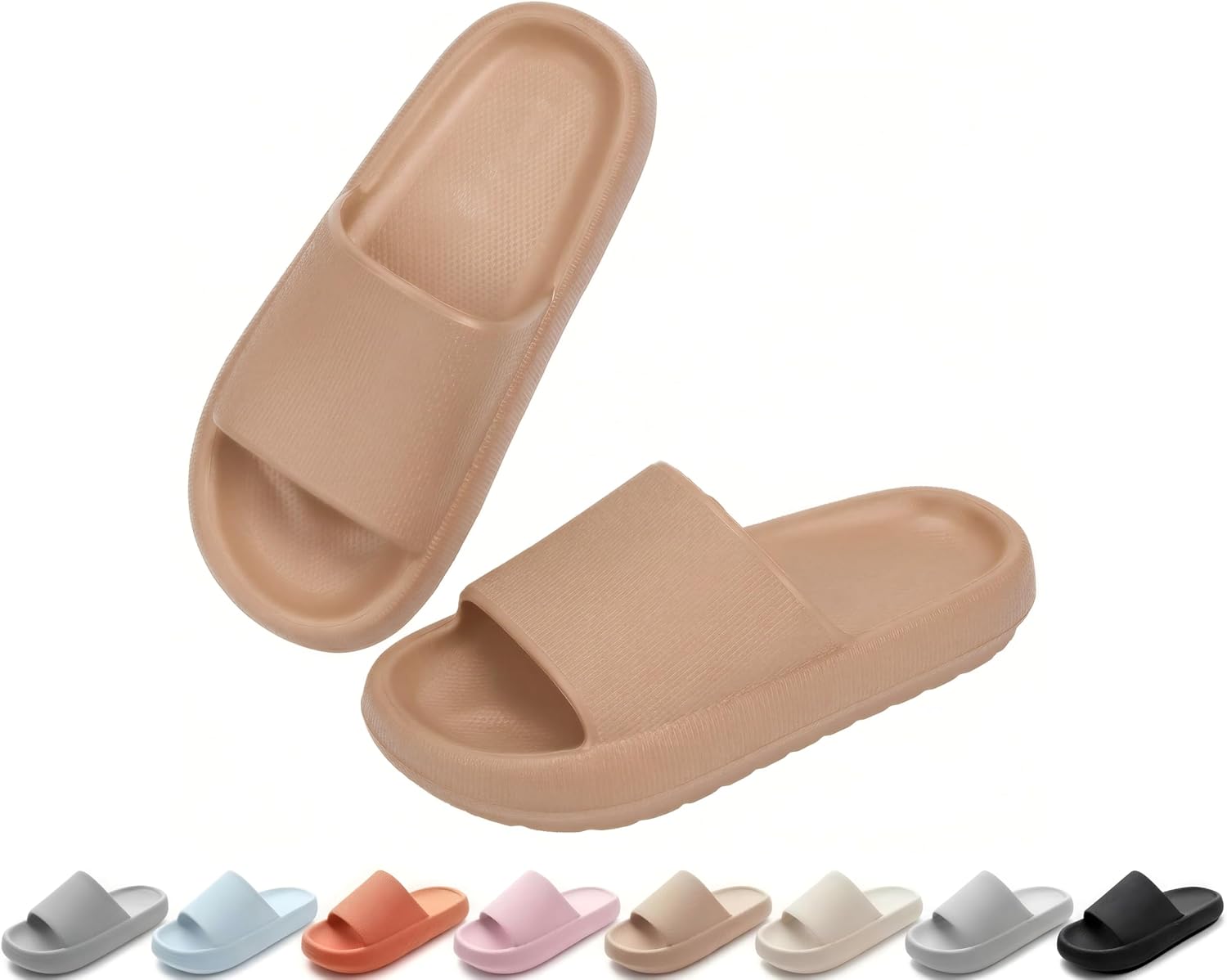 Detalle de Ankis Cloud Slippers Women Men — Non-Slip Cloud Sliders