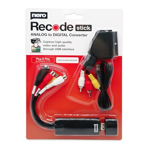 Thumbnail 2 de Nero Recode Stick convertidor VHS a USB 📷