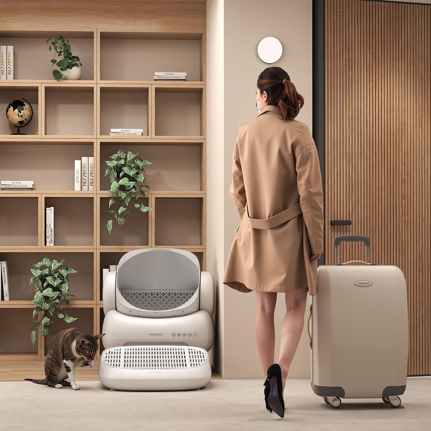 Detalle 2 de Neakasa M1 Plus Lite cat litter tray
