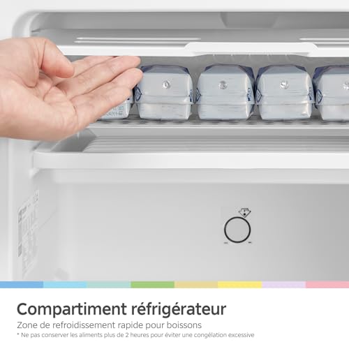 Thumbnail 2 de COMFEE' 93L Frigo Top — Mini réfrigérateur 1 porte blanc, silencieux et polyvalent